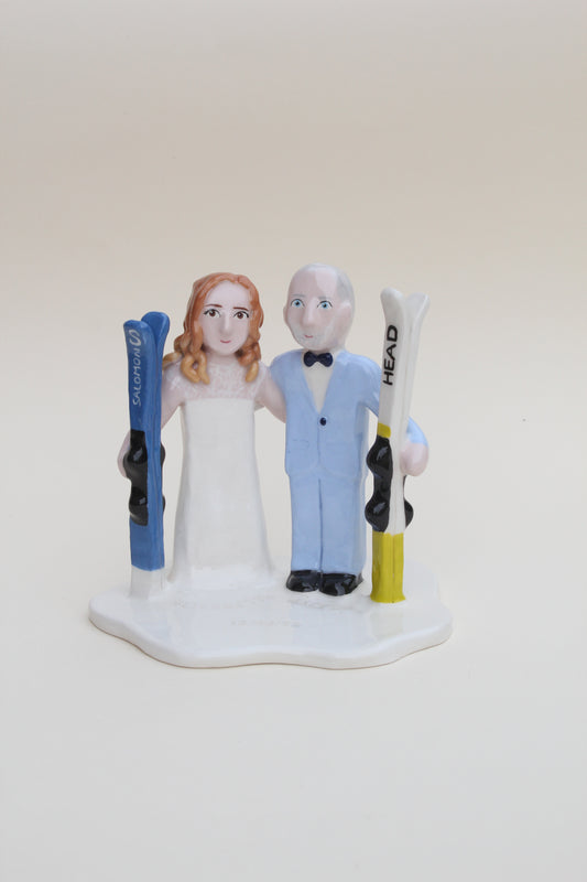 Cake topper nuziale