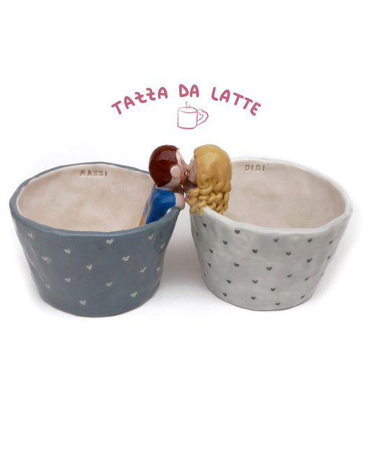 Tazze innamorate (da latte)