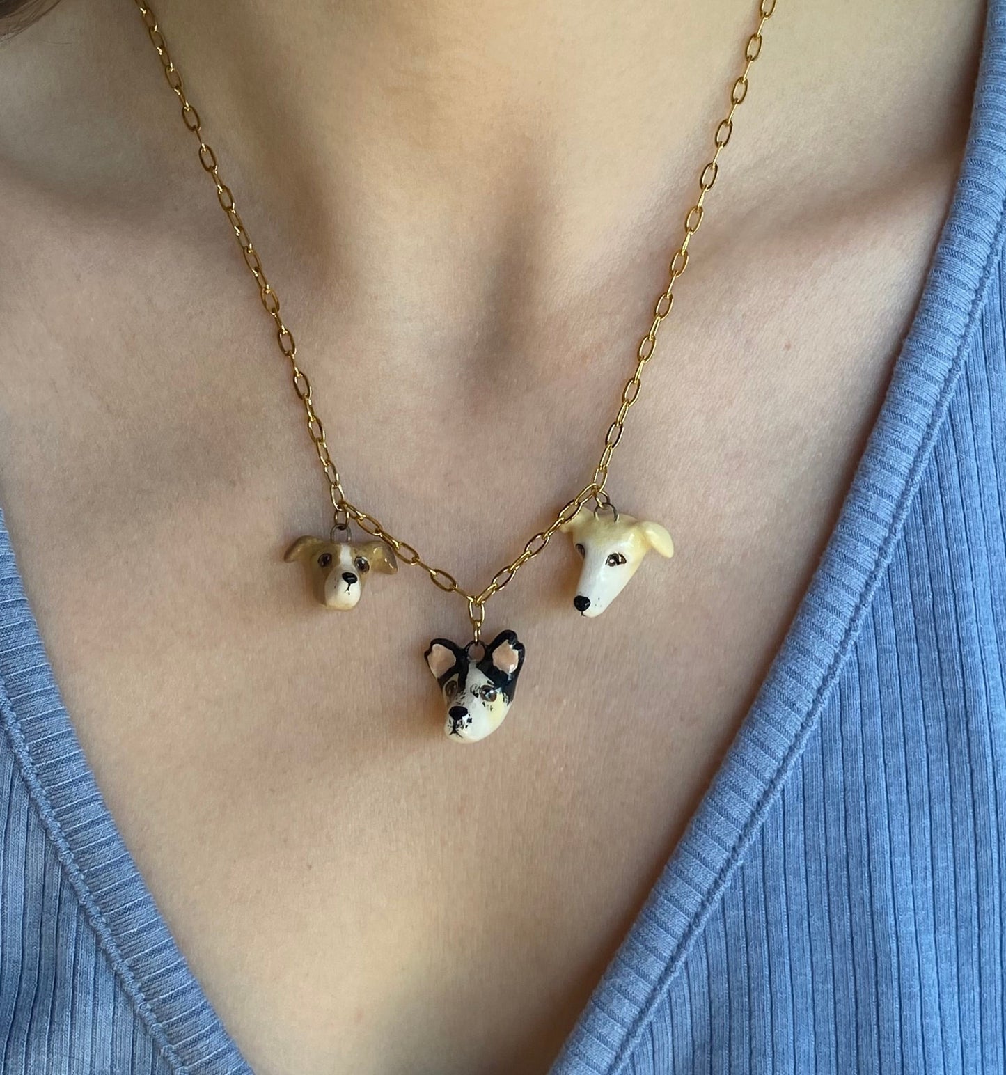 Customizable animal pendant