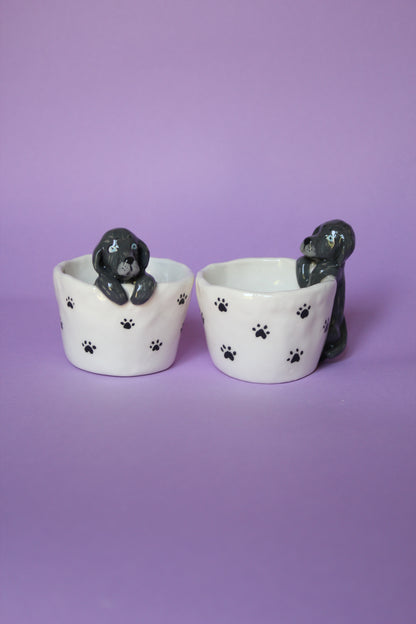 Set di tazzine con animale