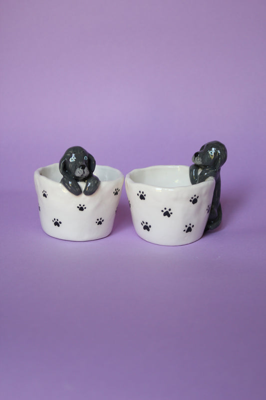 Set di tazzine con animale