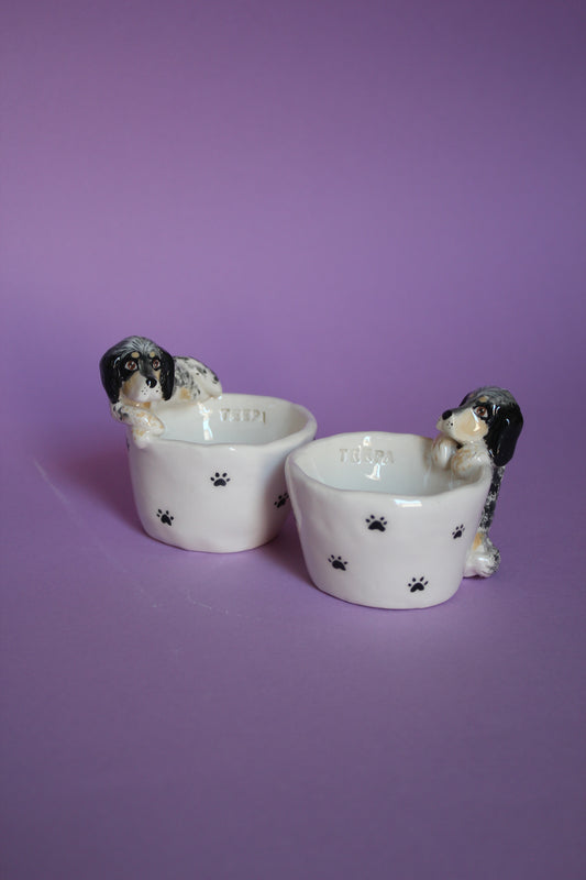 Set di tazzine con animale