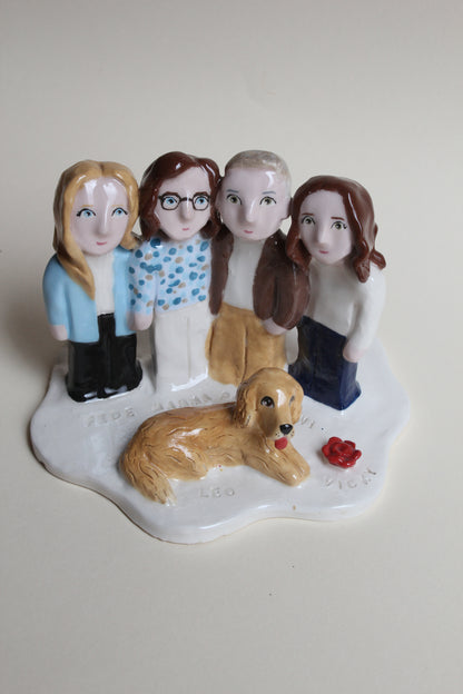 Ritratti in ceramica