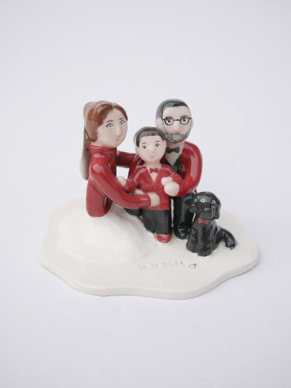 Cake topper nuziale